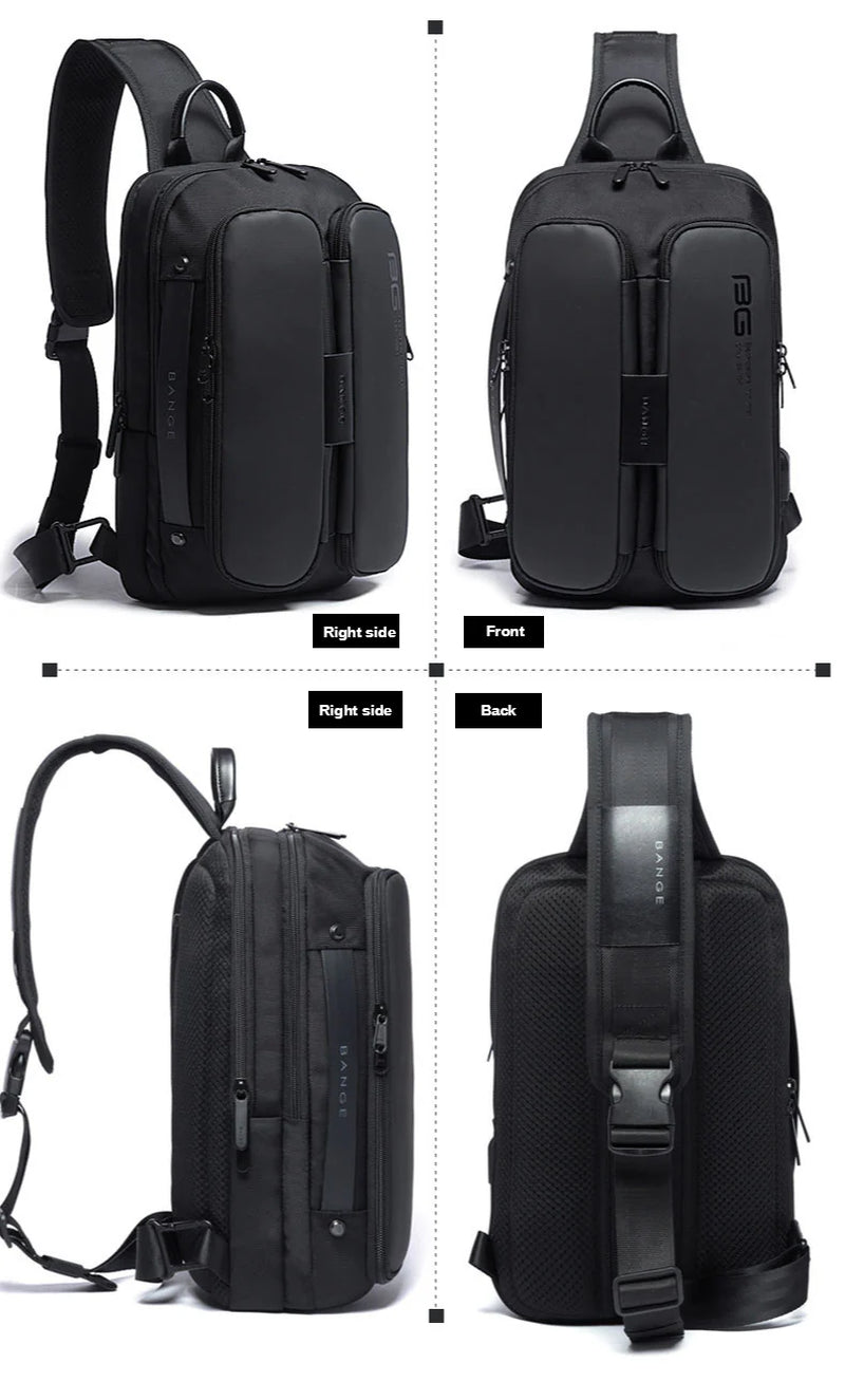 Multifuctional Shoulder Bag w/USB Technology