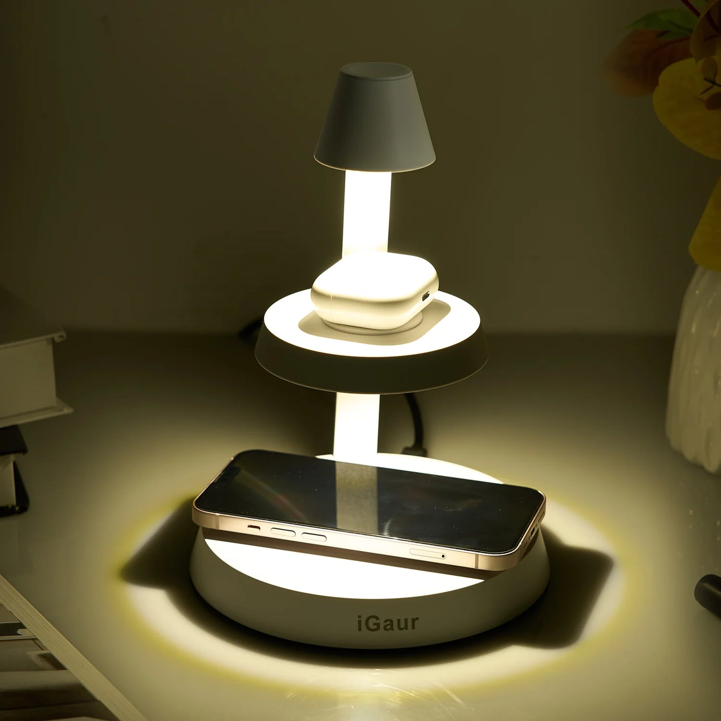 3-In-One Wireless Charger with Night Light