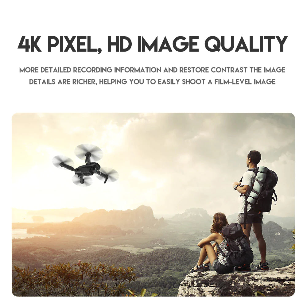 Drone with 4K HD Dual Camera Wifi