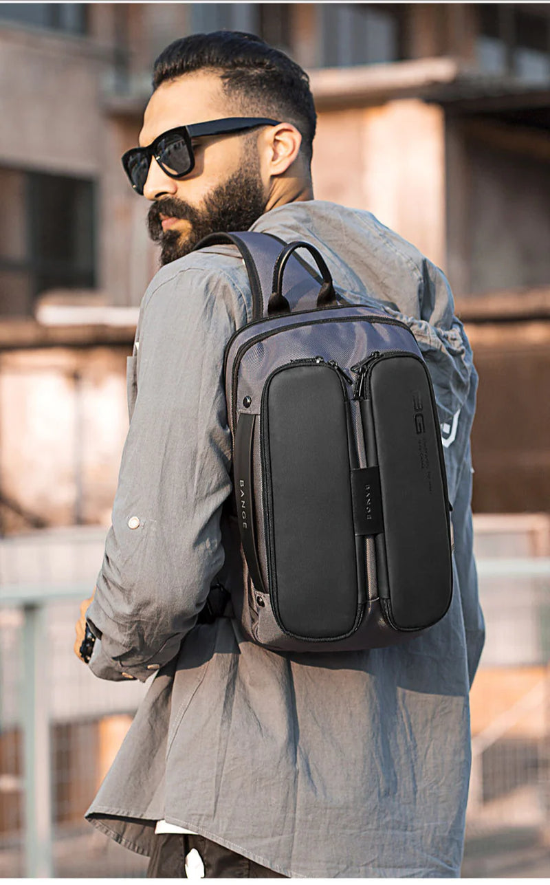 Multifuctional Shoulder Bag w/USB Technology