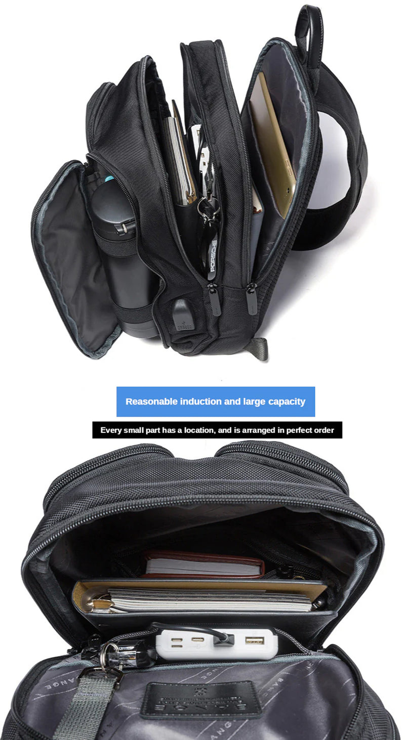 Multifuctional Shoulder Bag w/USB Technology