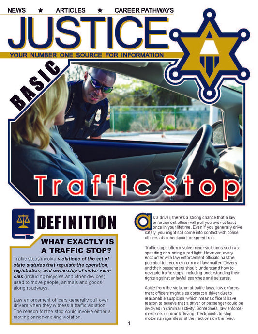 BASIC TRAFFIC STOP - Criminal Justice Periodical