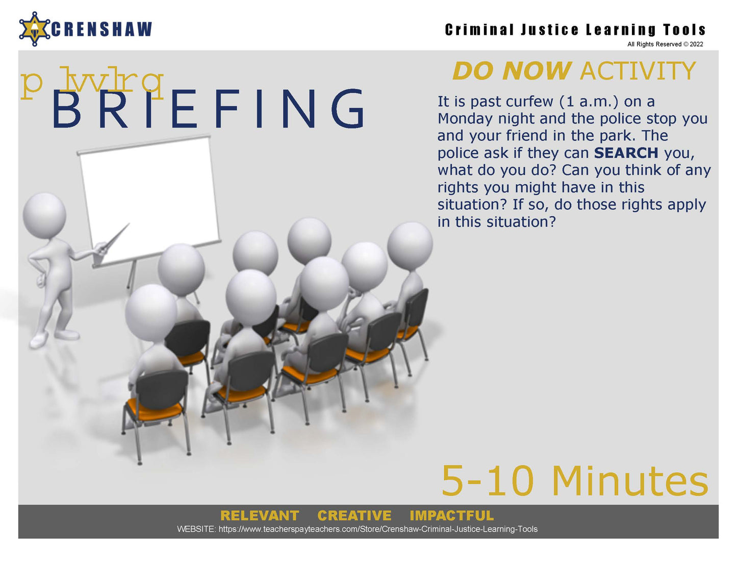 BILL OF RIGHTS EXPLAINED - Criminal Justice PowerPoint Lesson