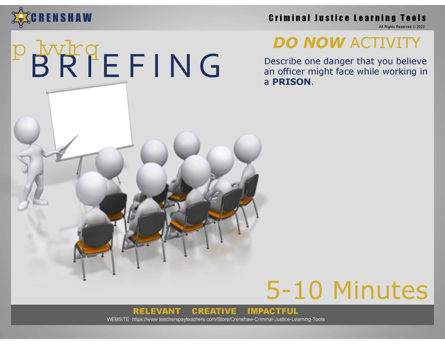 CAREERS IN CORRECTIONS - Criminal Justice PowerPoint