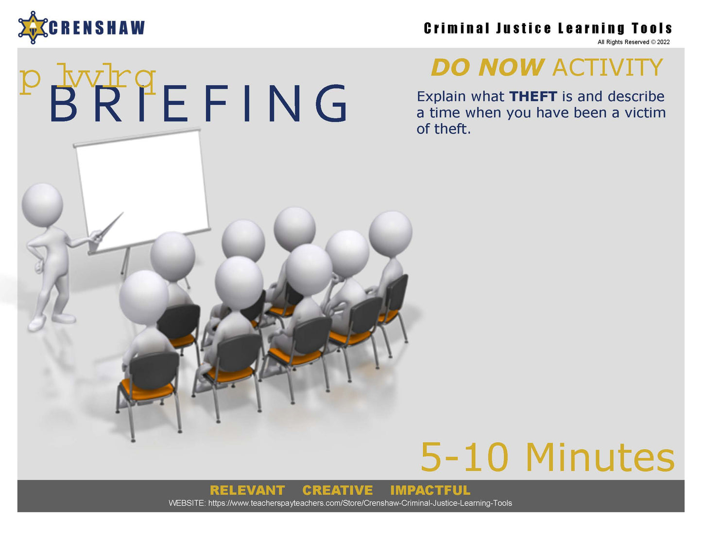 Mosaic Law - Criminal Justice PowerPoint Lesson