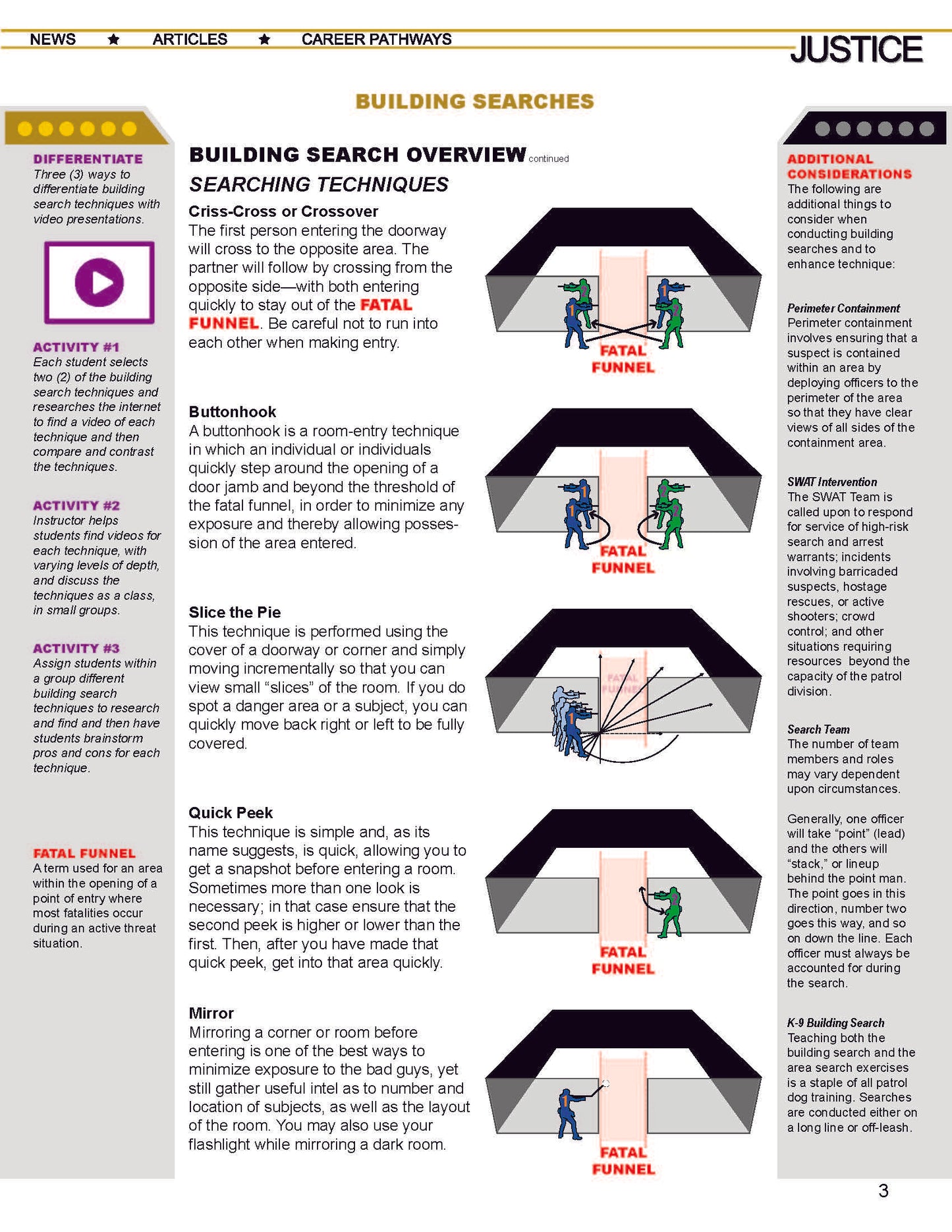 BUILDING SEARCH STUDY GUIDE - Criminal Justice Periodical