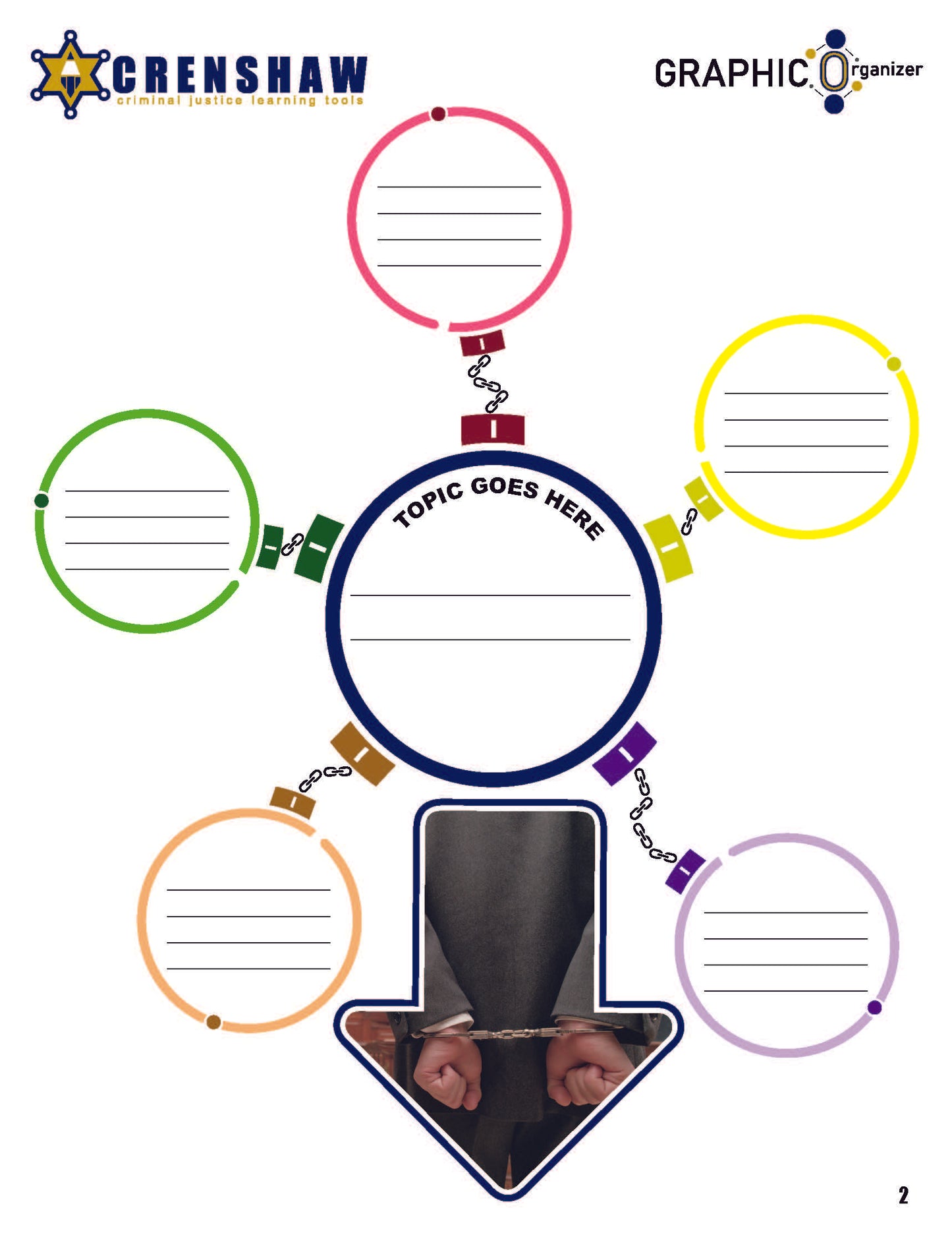 CRIMINAL JUSTICE DESCRIPTIVE CHART - Graphic Organizer