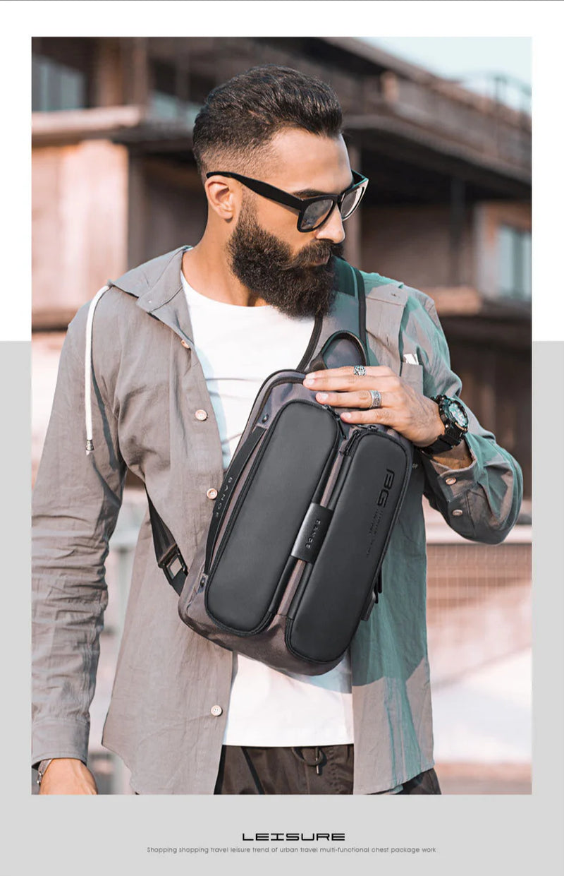 Multifuctional Shoulder Bag w/USB Technology