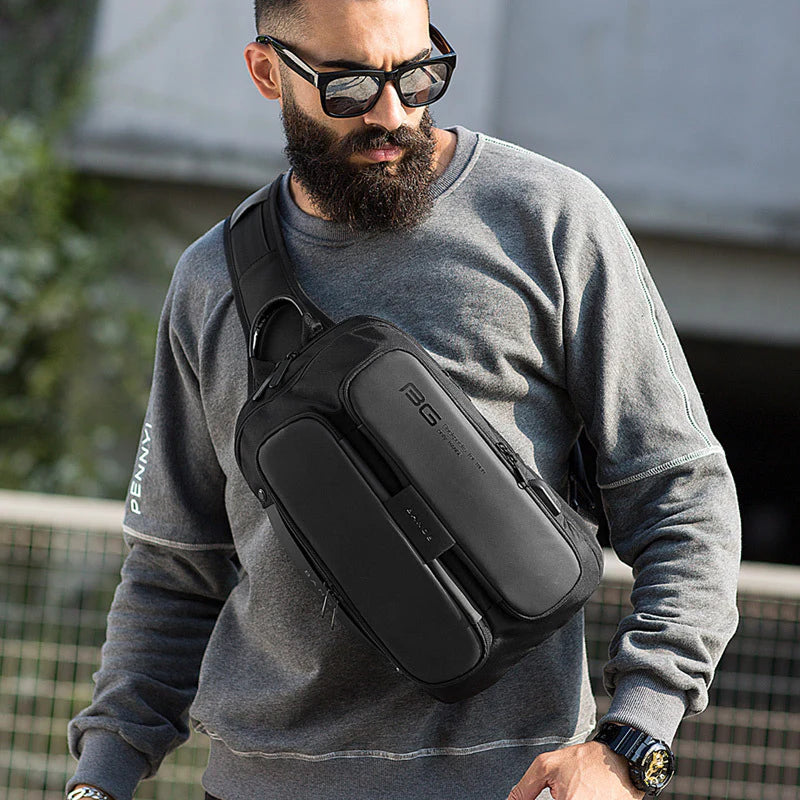 Multifuctional Shoulder Bag w/USB Technology